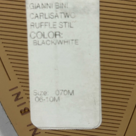 GIANNI BINI Spiked Heeled Stilettos - Houndstooth Mules 7M New! - Picture 11 of 13